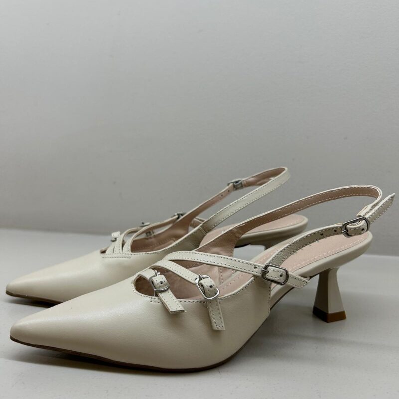 SAPATO SLINGBACK PÉROLA