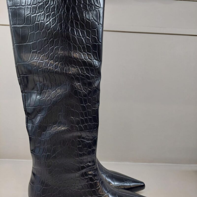 BOTA CANO ALTO PRETA
