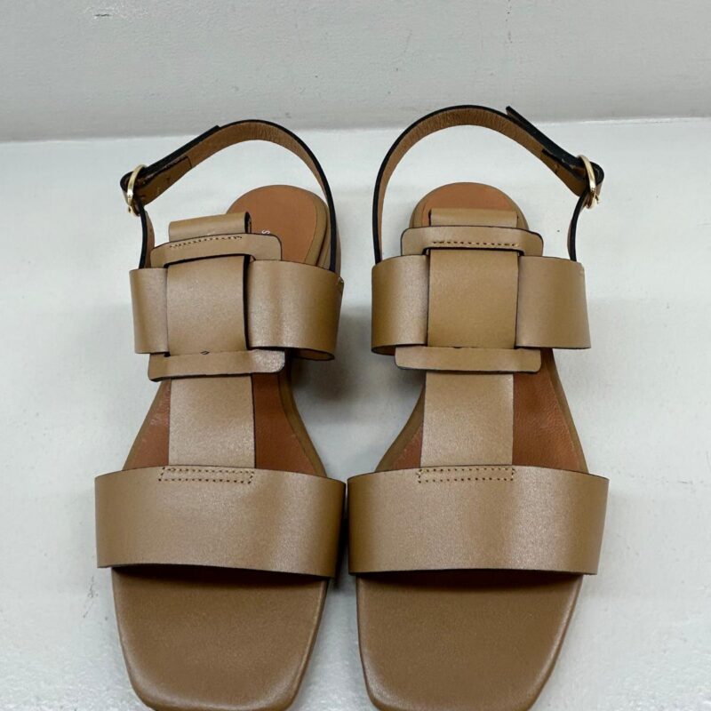 SANDALIA RASA CAMEL