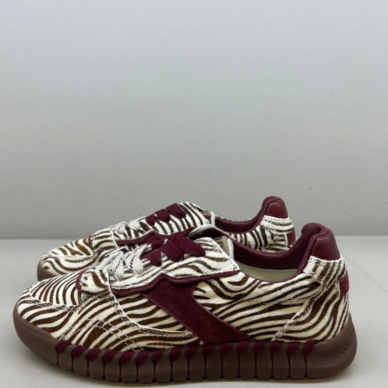 SAPATILHA ZEBRA BORDÔ