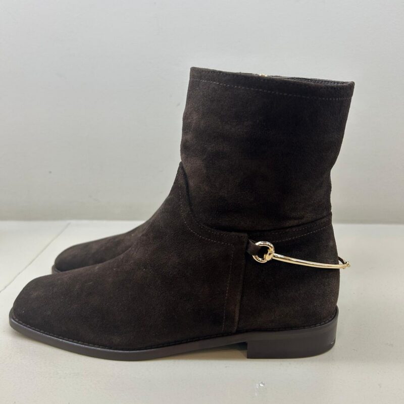 BOTINS DE CAMURÇA CASTANHOS