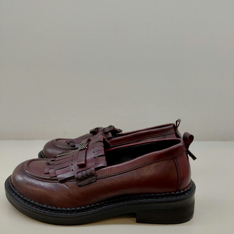 MOCASSIN BORDÔ FRANJAS